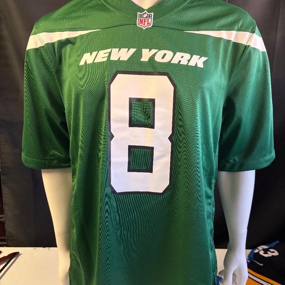 New mens authentic large New York Jets Aaron Rodgers football jersey - Picture 2 of 8